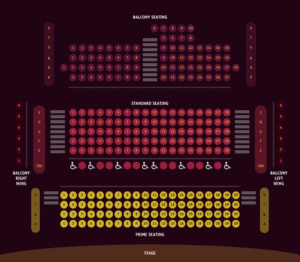 Granbury Theater Seating Chart